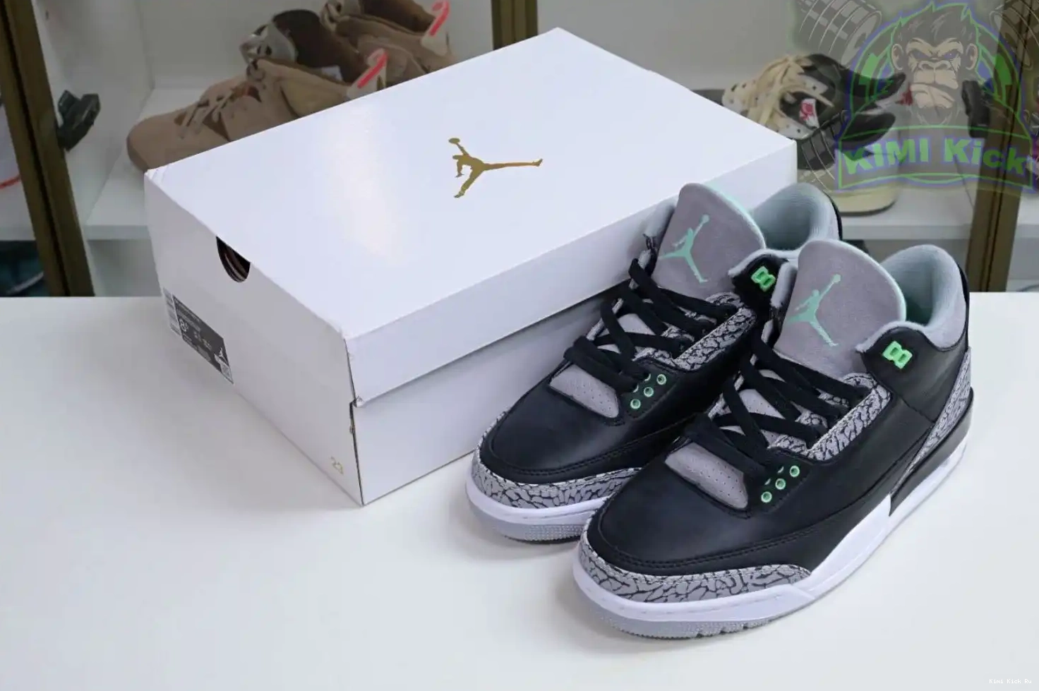 Glow 3 Jordan Kimikick Green Air 0810